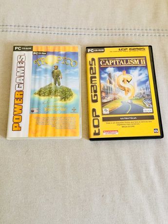 Trópico e Capitalism 2 (Jogos PC)