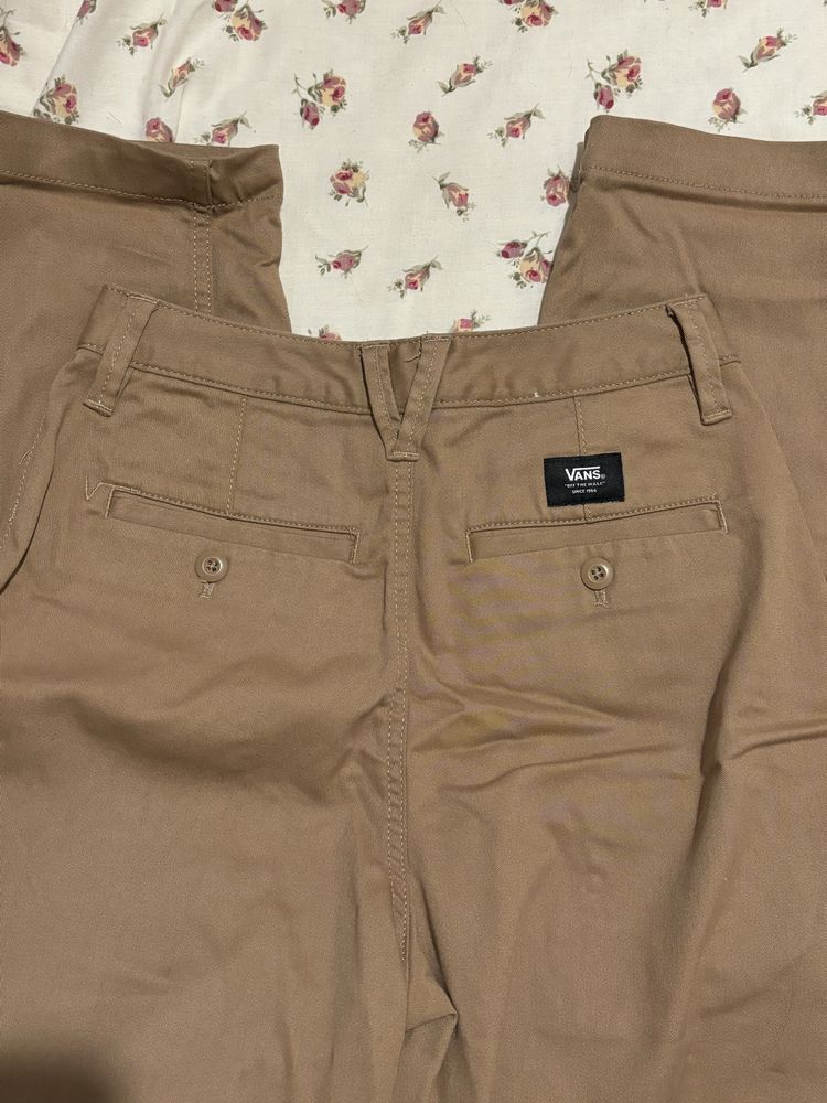 Брюки штани Vans light brown