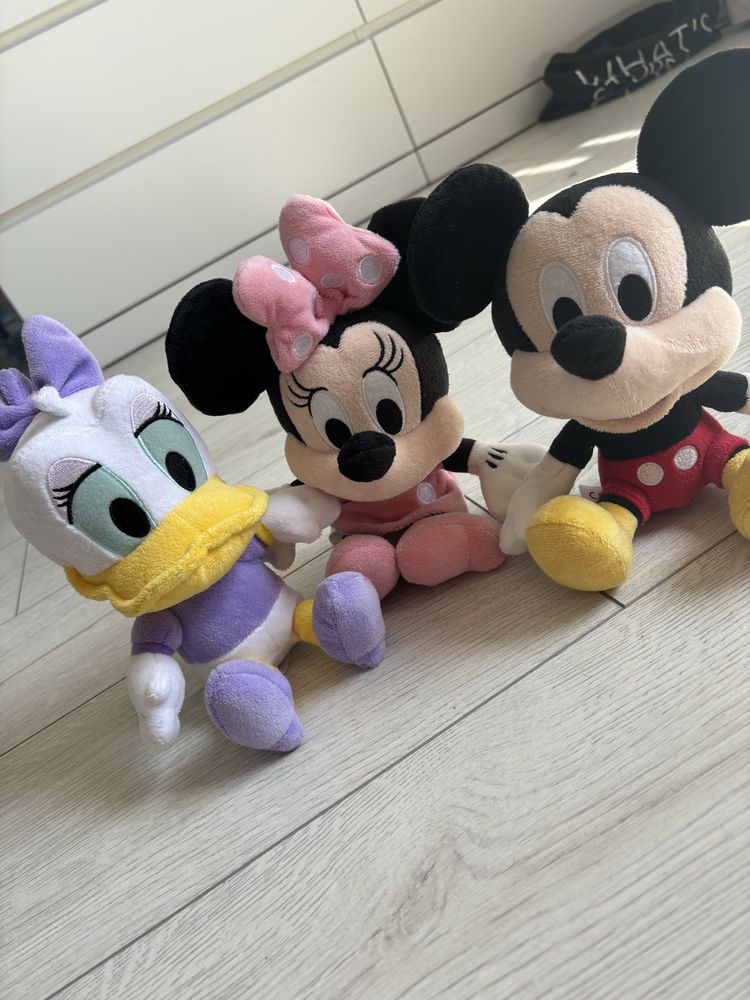 Zestaw maskotki pluszkaki Disney myszka miki miniee daisy