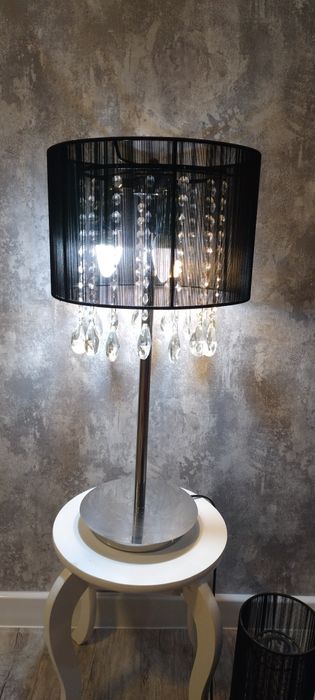 Żyrandole i lampa Essence czarne