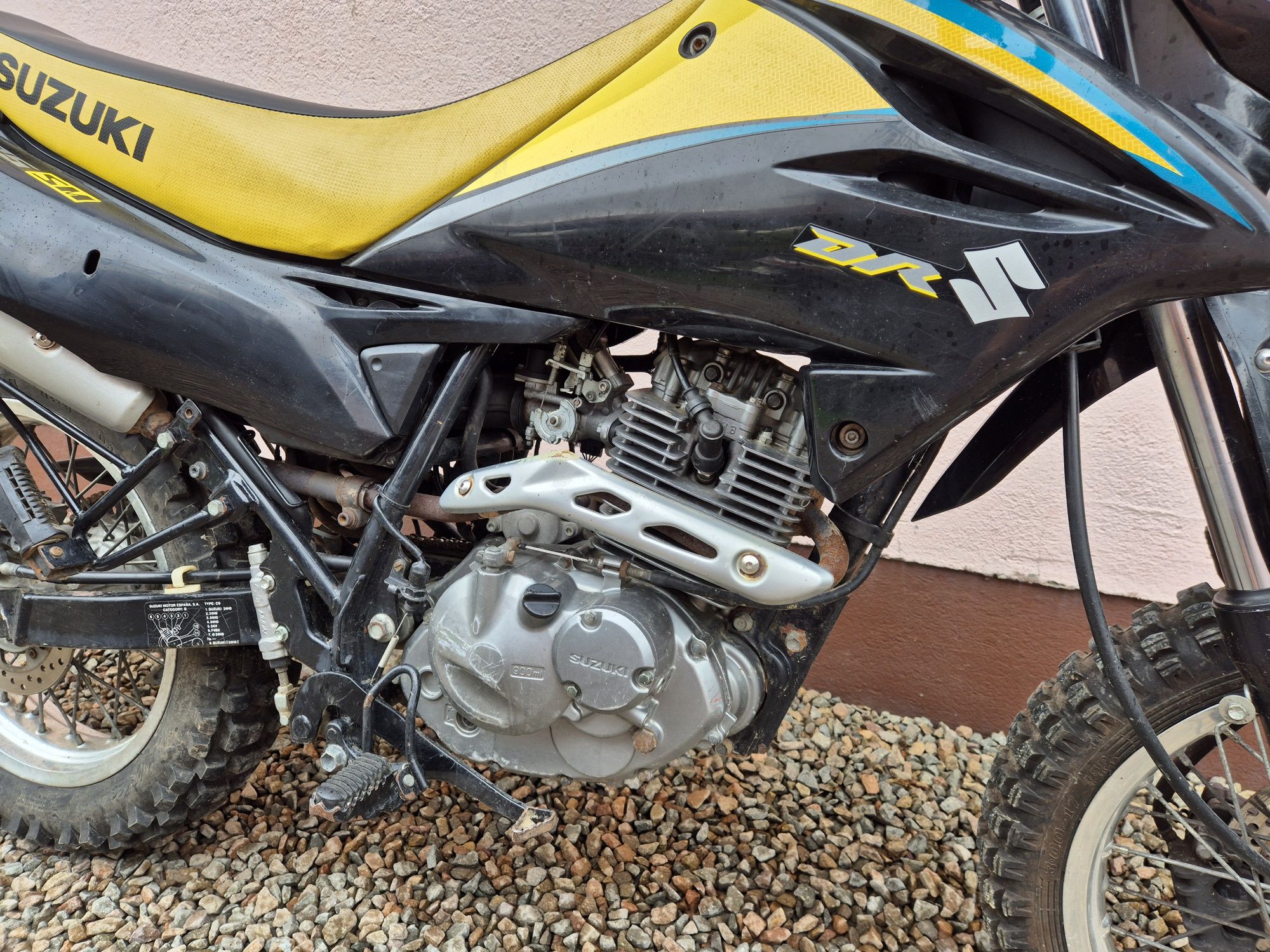 Suzuki DR 125 SM *Kat. B. *25tys km* Enduro/ Supermoto