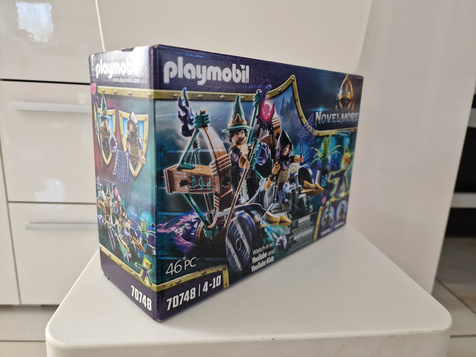 Playmobil Novelmore  pojazd do łapania duchów Flamathor Demonthella