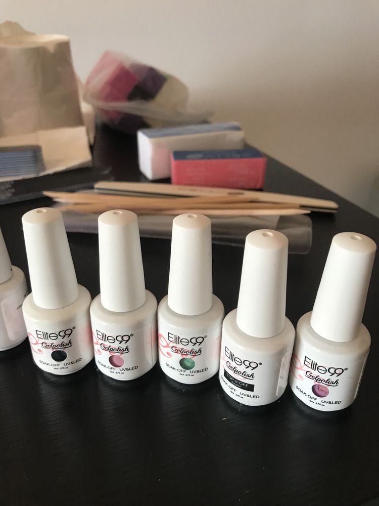 Forno de unhas acrilico + 20 vernizes e Varias Limas
