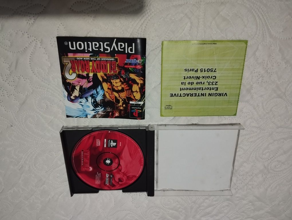 Jogo PS1 - BLOODY ROAR 2 ( excelente estado )