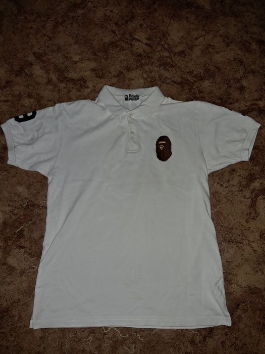 Футболка поло bape a bathing ape