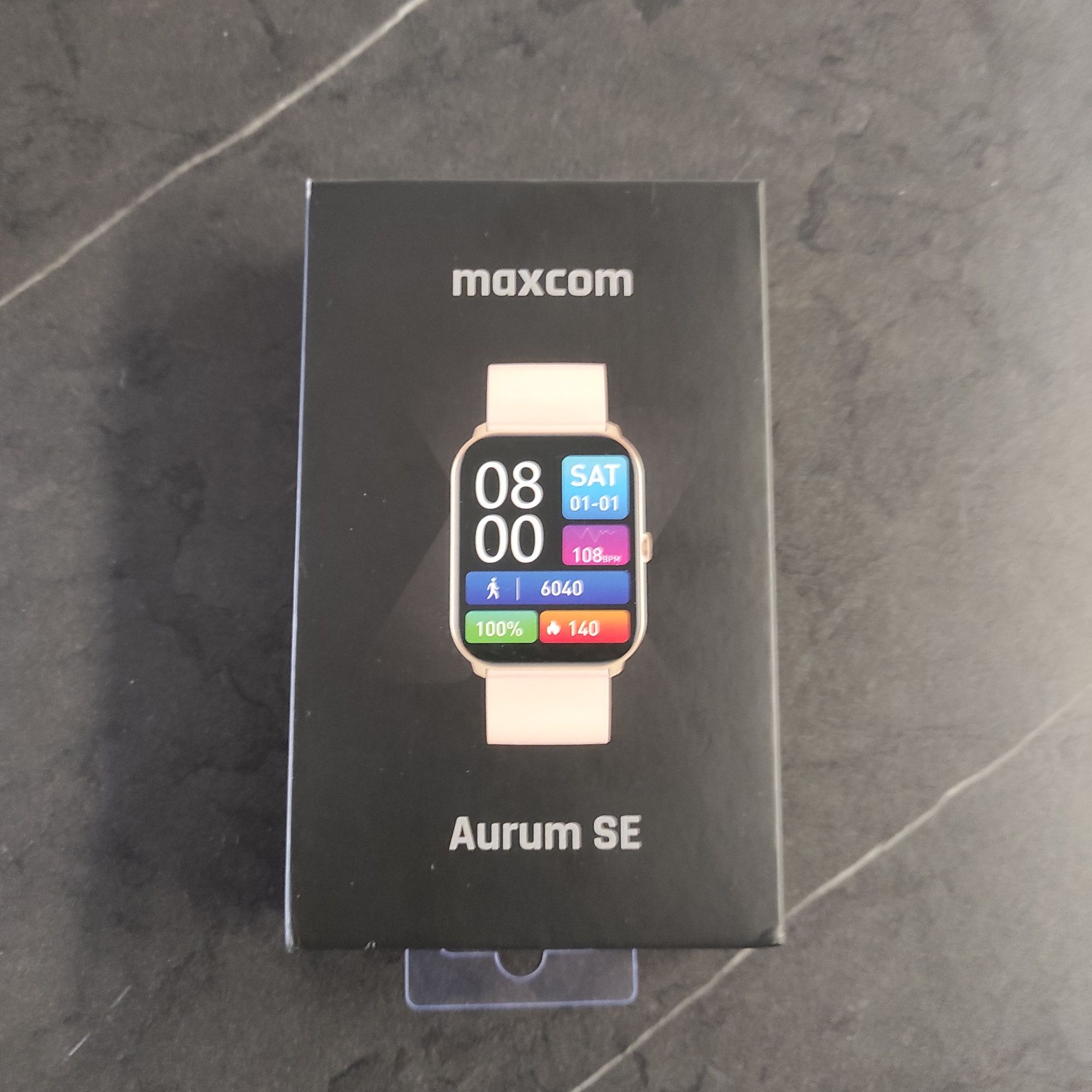 Zegarek smartwatch maxcom aurum se fw36