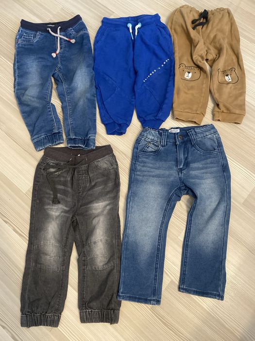 jeansy dresy dla dzieci 92