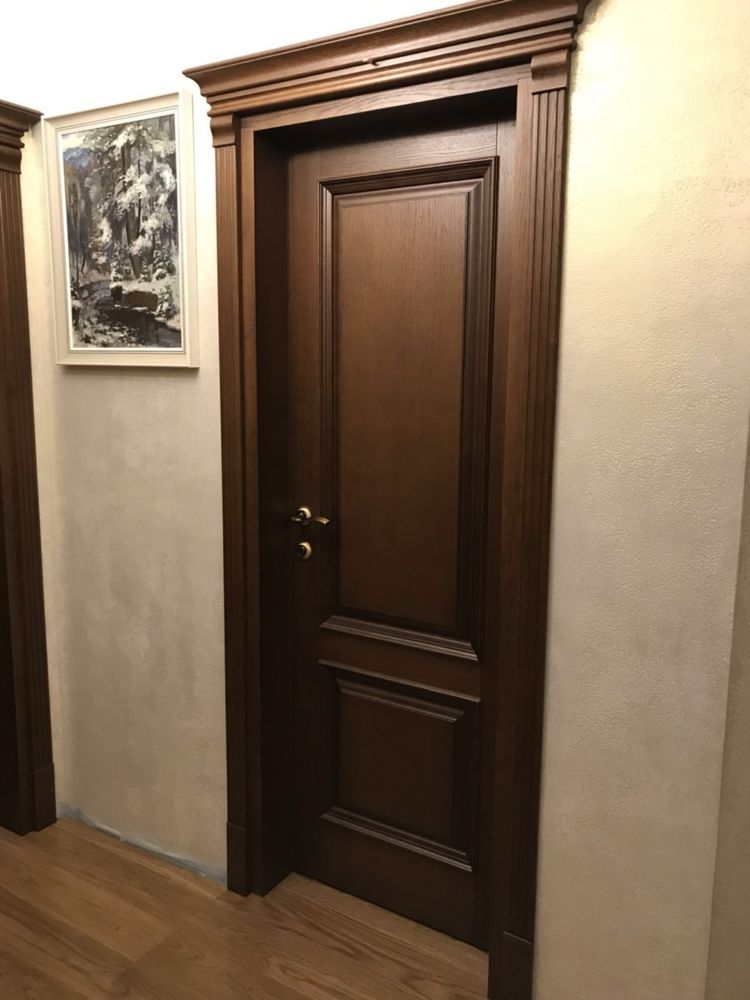Міжкімнатні фарбовані та шпоновані двері