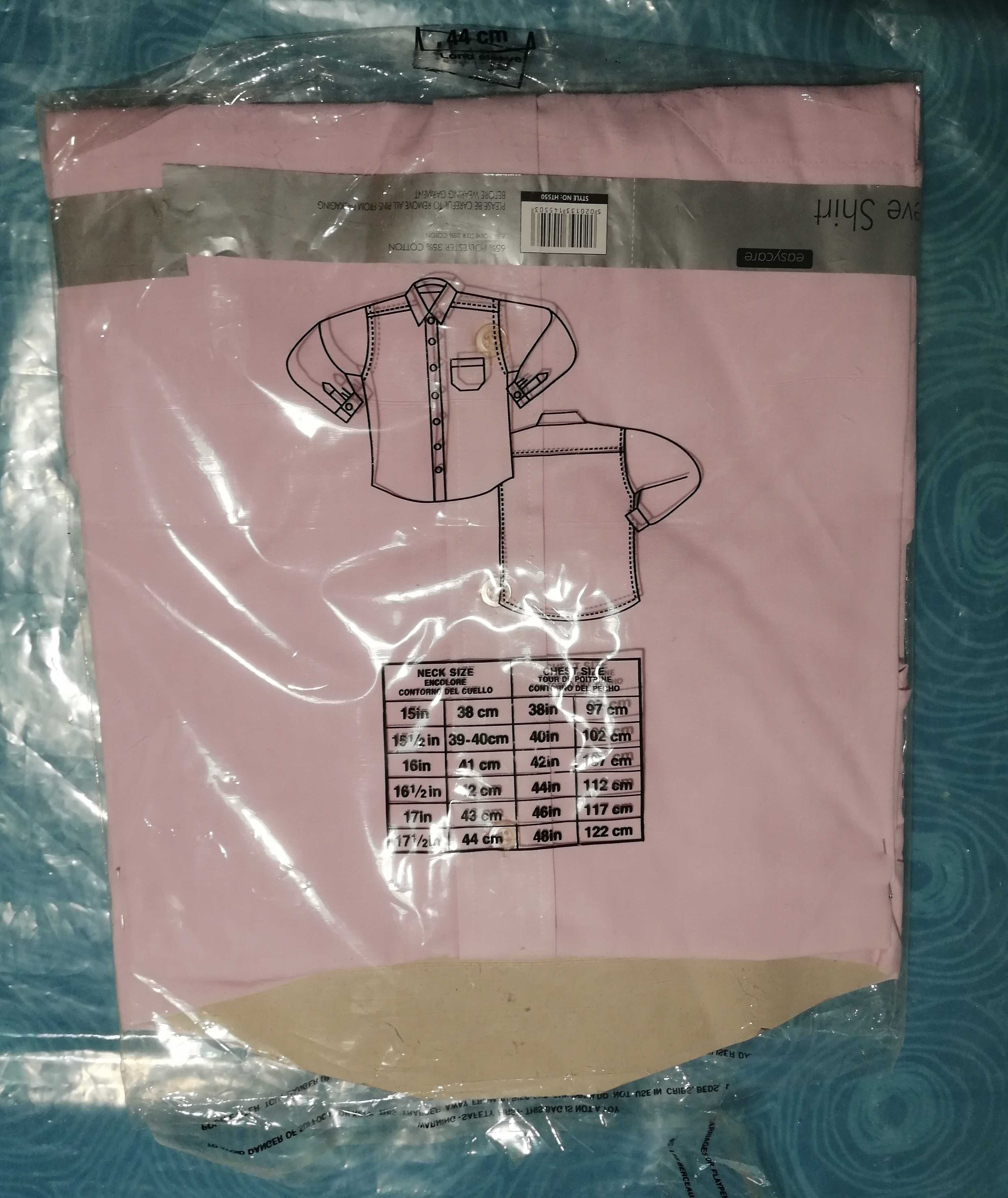 Camisa homem a estrear rosa CLASSIC SHIRT CO. 44