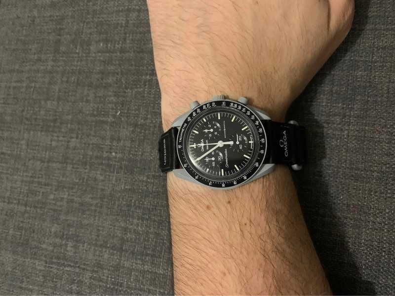 Zegarek SO33M100 – Omega x Swatch i Księżyc