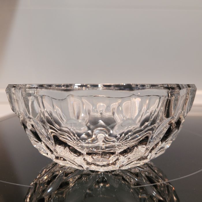 Kryształowe miseczki na cukier lub cukierki  2 szt. Huta polska PRL