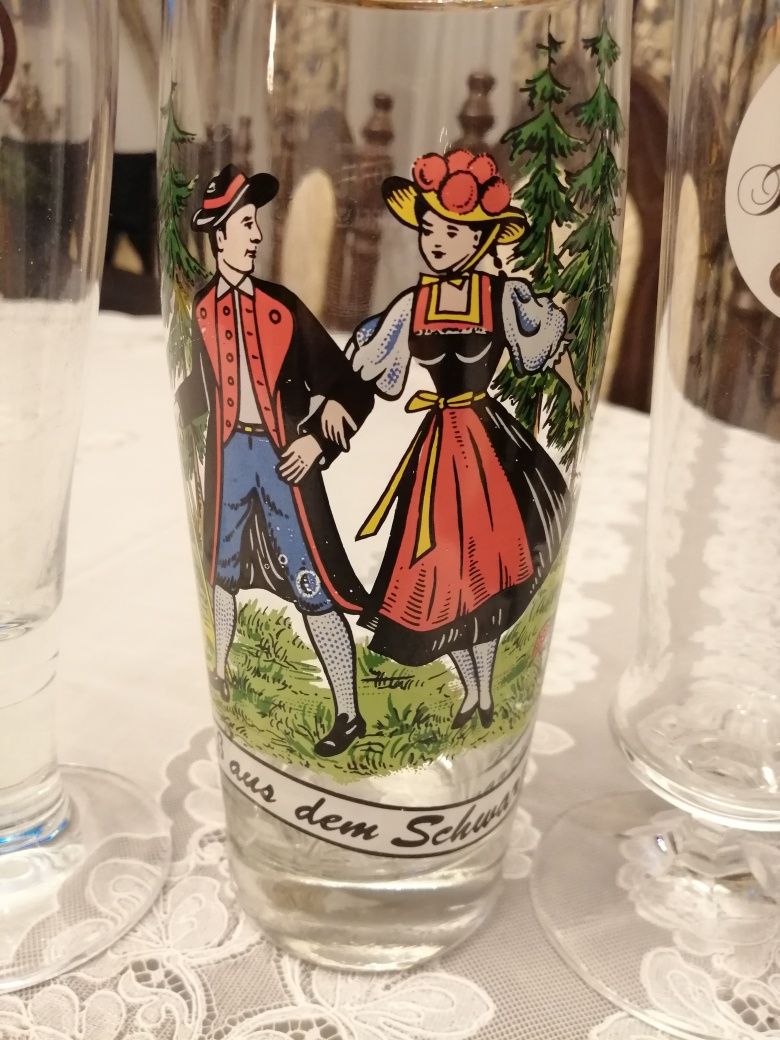 Szklanki do piwa. Kolekcja niemiecka.