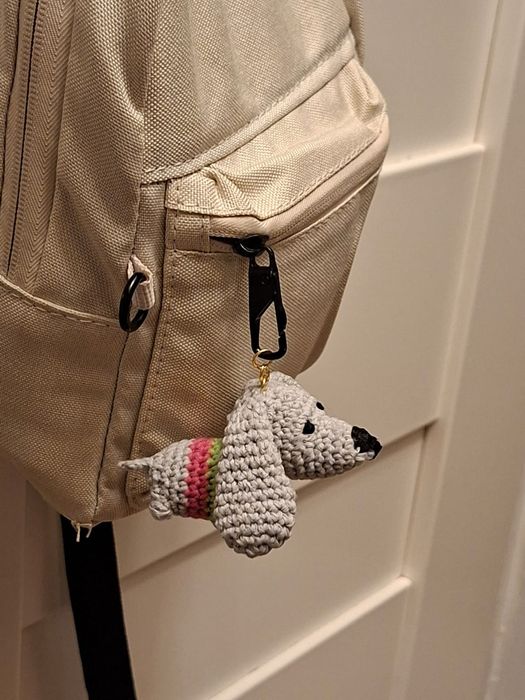 Breloczek/Charm – pies jamnik