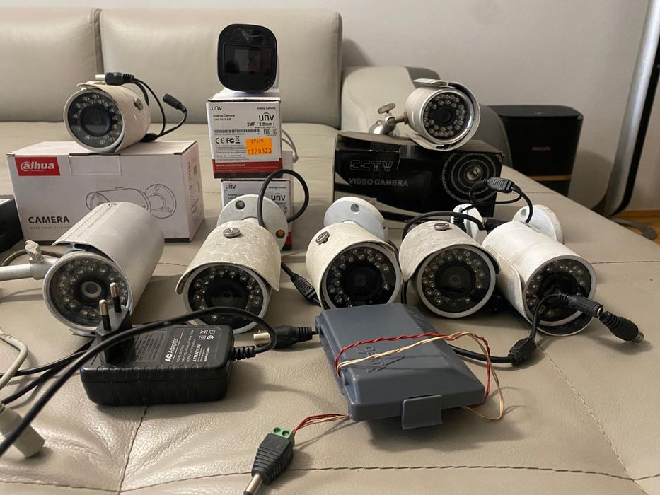 Zestaw 8 kamer, rejestrator