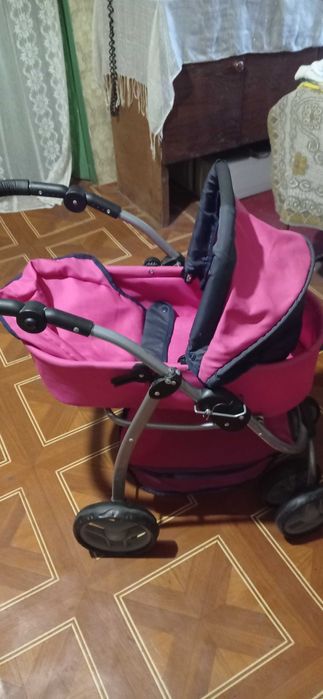 Коляска для кукол, коляска 2 в 1, игрушечная коляска