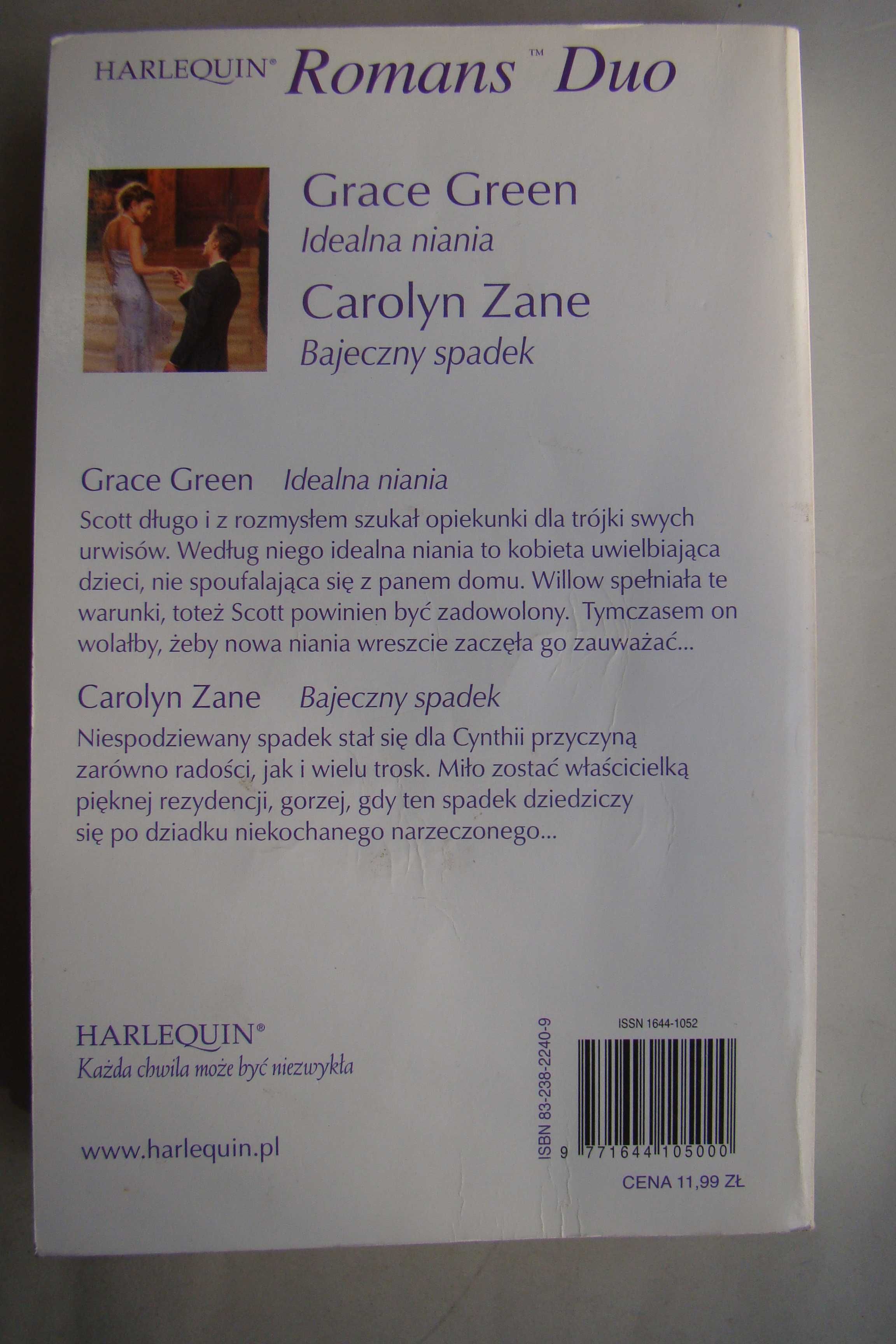 Harlequin Romans Duo - Idealna niania - Bajeczny spadek