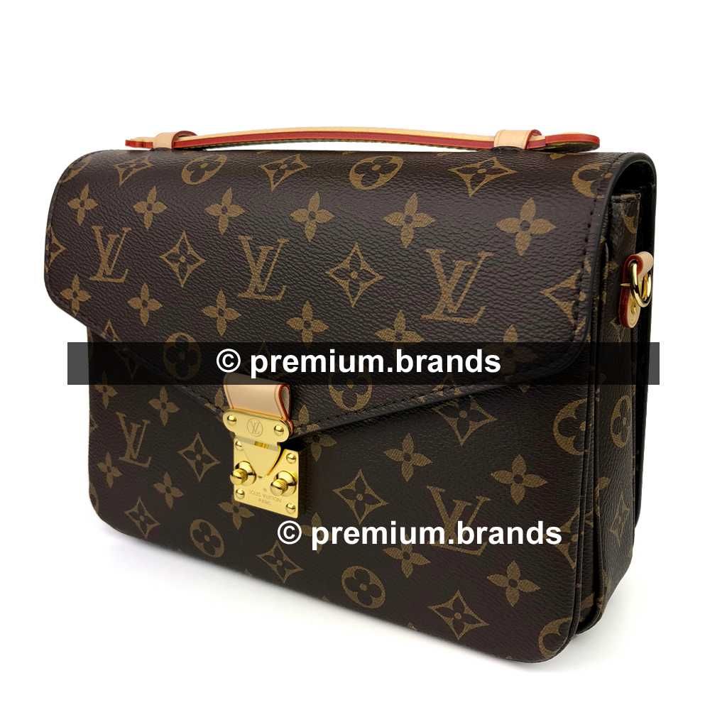 Torebka Louis Vuitton Pochette Metis canvas Monogram/skóra naturalna