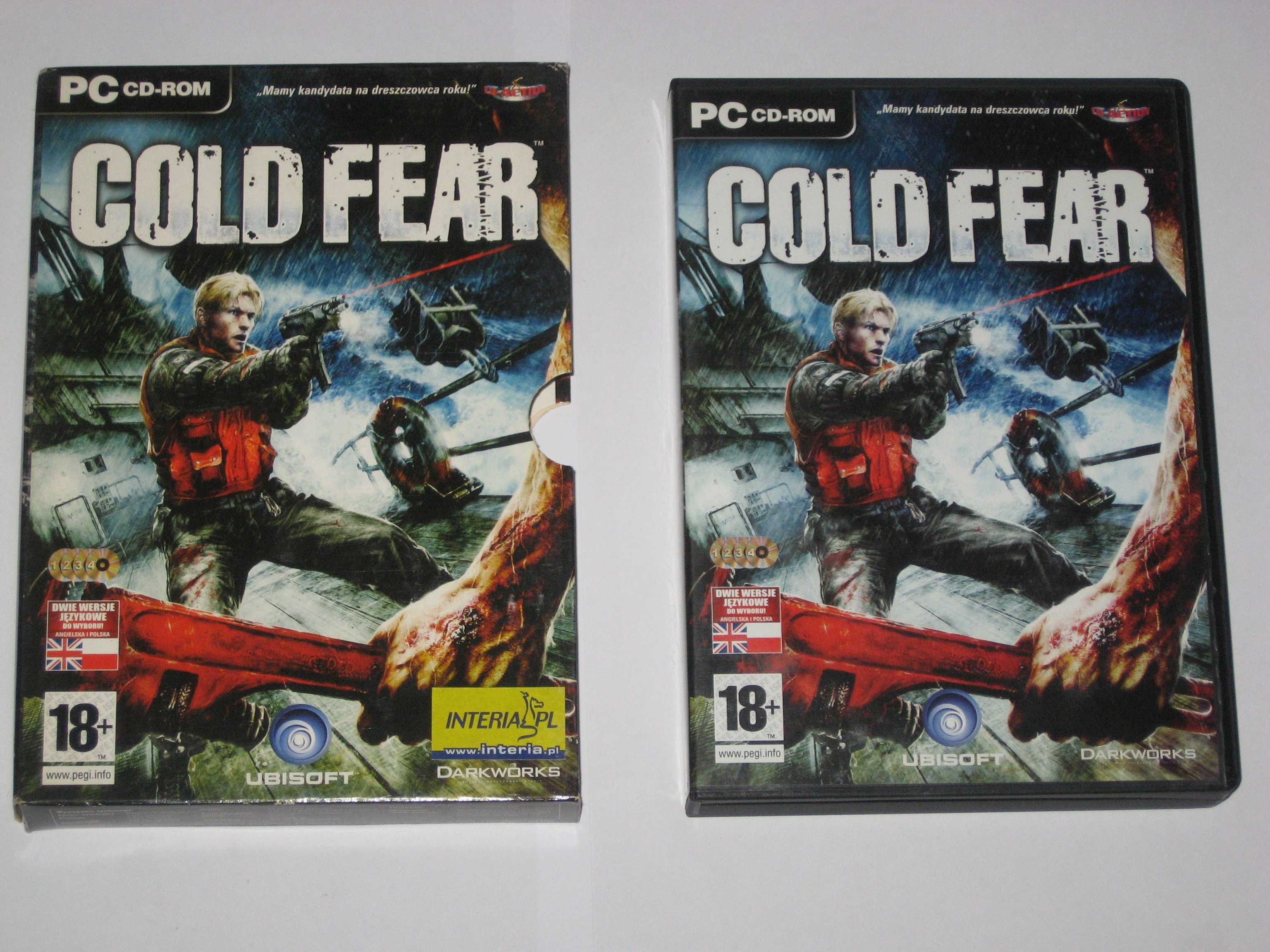 Gra COLD FEAR PC 4CD Etui po polsku! bdb! PC! PL!