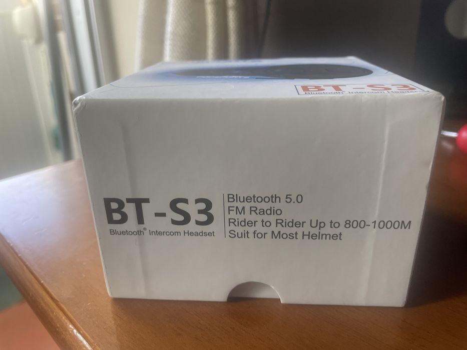 Auricular Capacete Mota Bluetooth 5.0