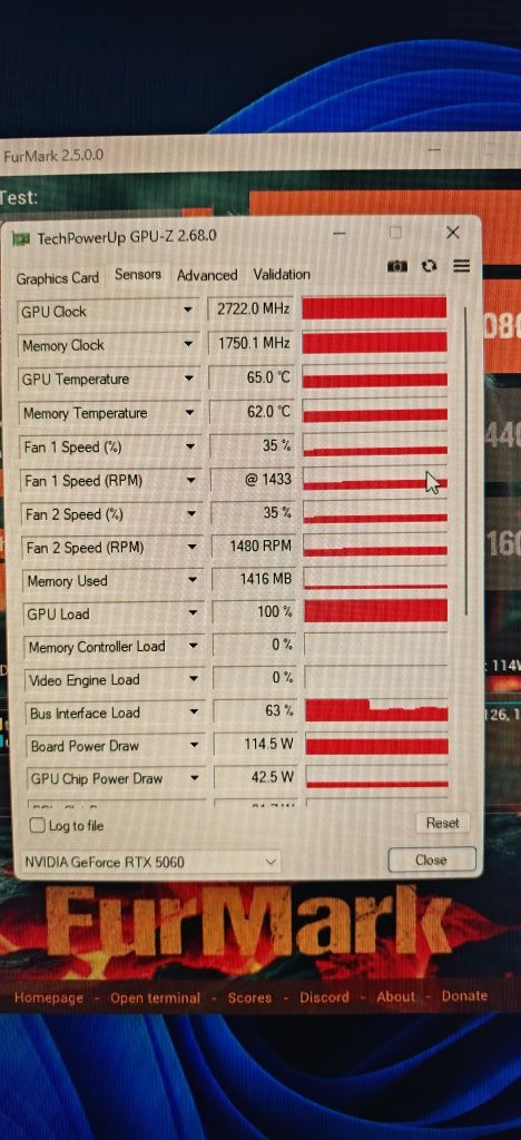 Nvidia RTX 5060 8gb