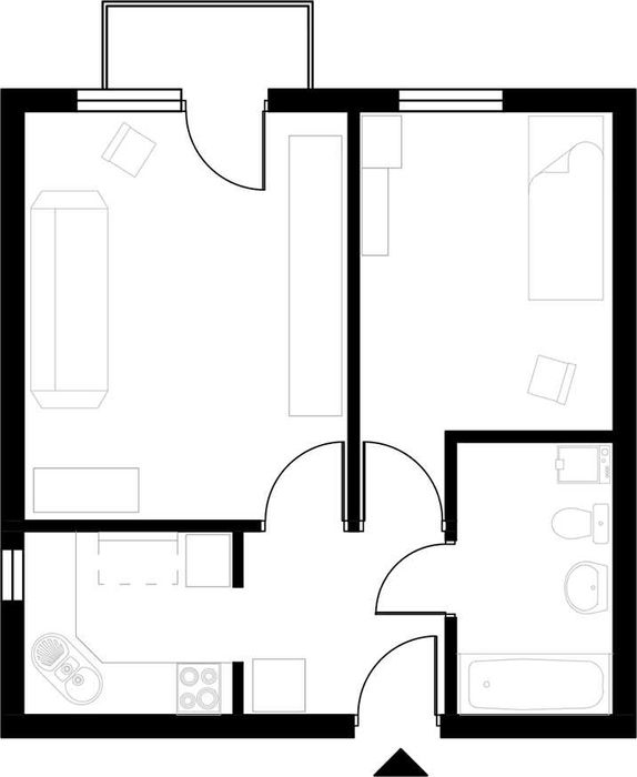 DO WYNAJĘCIA POKÓJ w mieszkaniu 2 - pokojowym