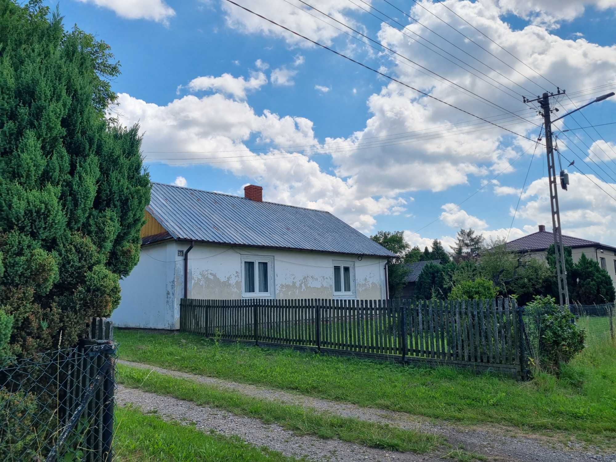 Dom z dużą działką