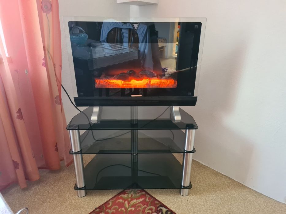 Kominek elektryczny Eco z funkcją grzania