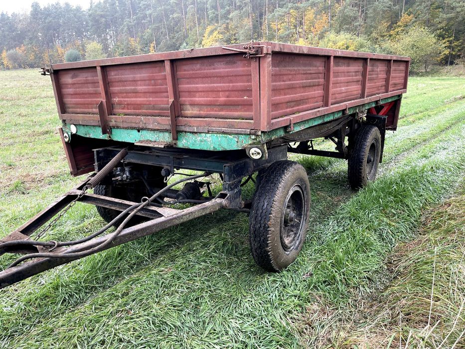 Przyczepa rolnicza sam 4,5t
