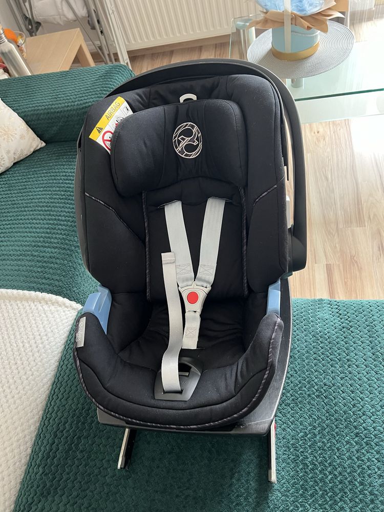 Nosidelko fotelik Cybex ATON 5 + baza Isofix. 0-13kg