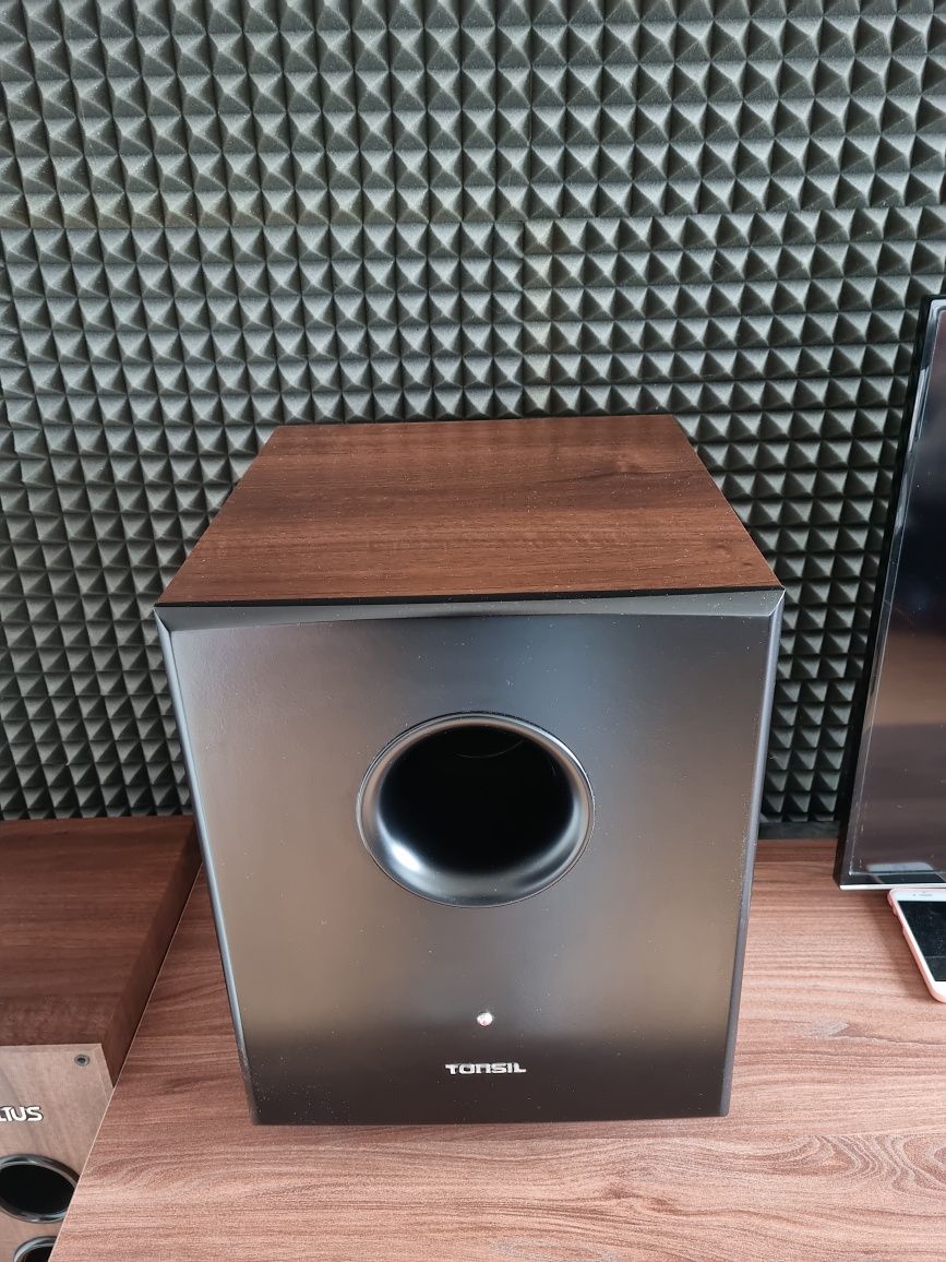 Amplituner onkyo, kolumny tonsil 300,subwoofer tonsil aktiv 250