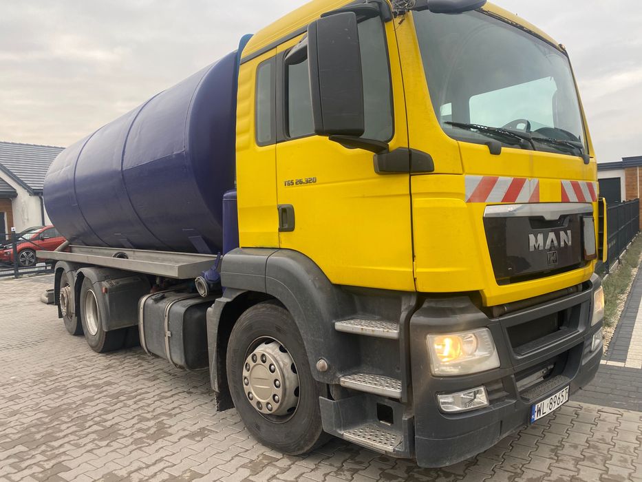 MAN 26.320 TGS Asenizacyjny