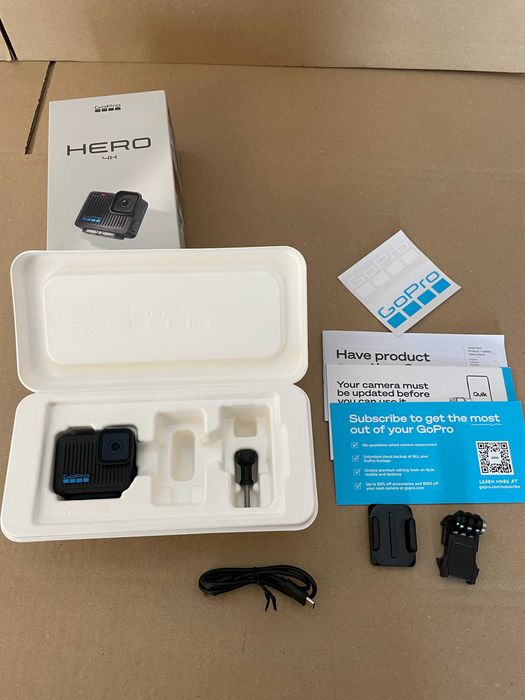 Kamera Sportowa GoPro HERO (CHDHF-131-EU) 4 K 2025 Gwarancja NOWA