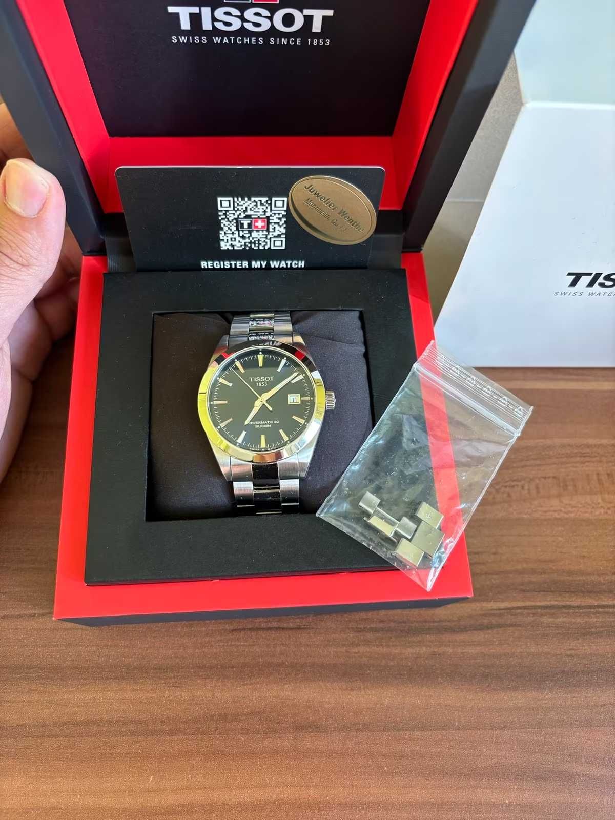 Tissot Gentleman Powermatic 80 Fullset – Gwarancja