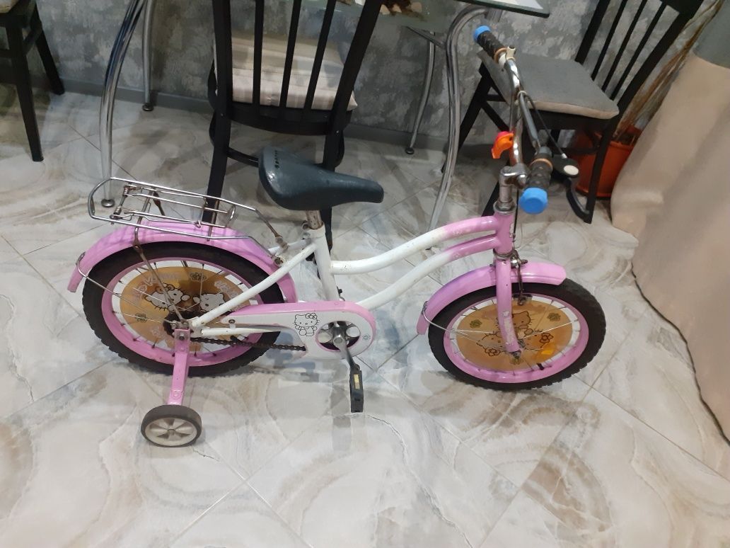 Для девочки велосипед розовый16-18-20д