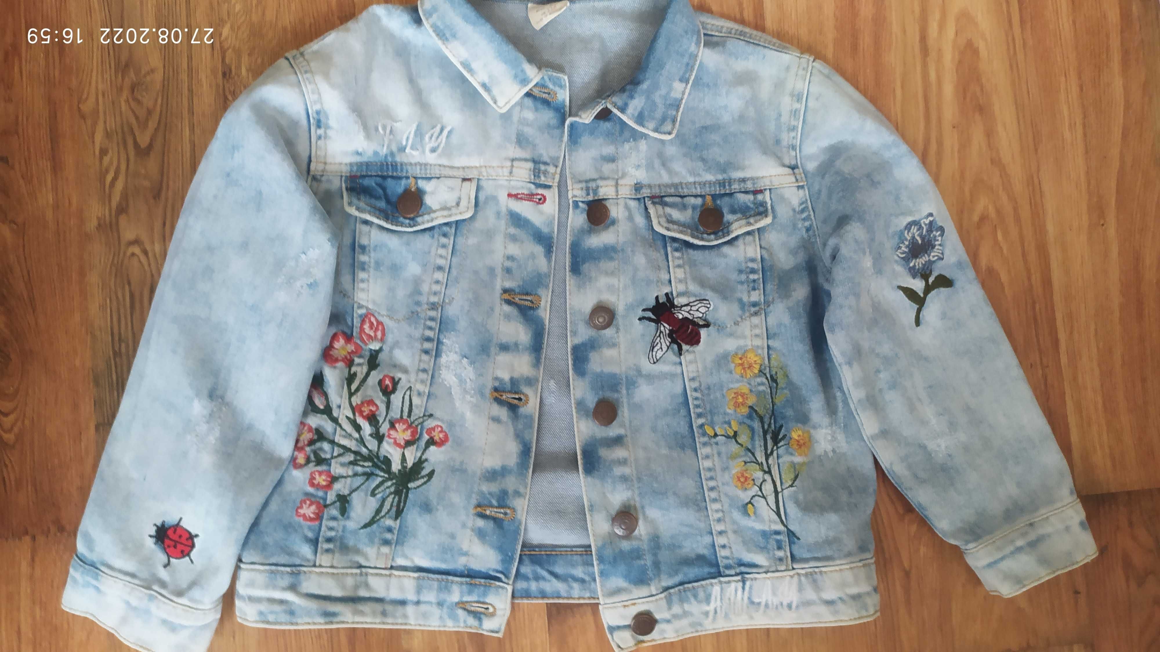 Джинсовый пиджак Zara для девочки