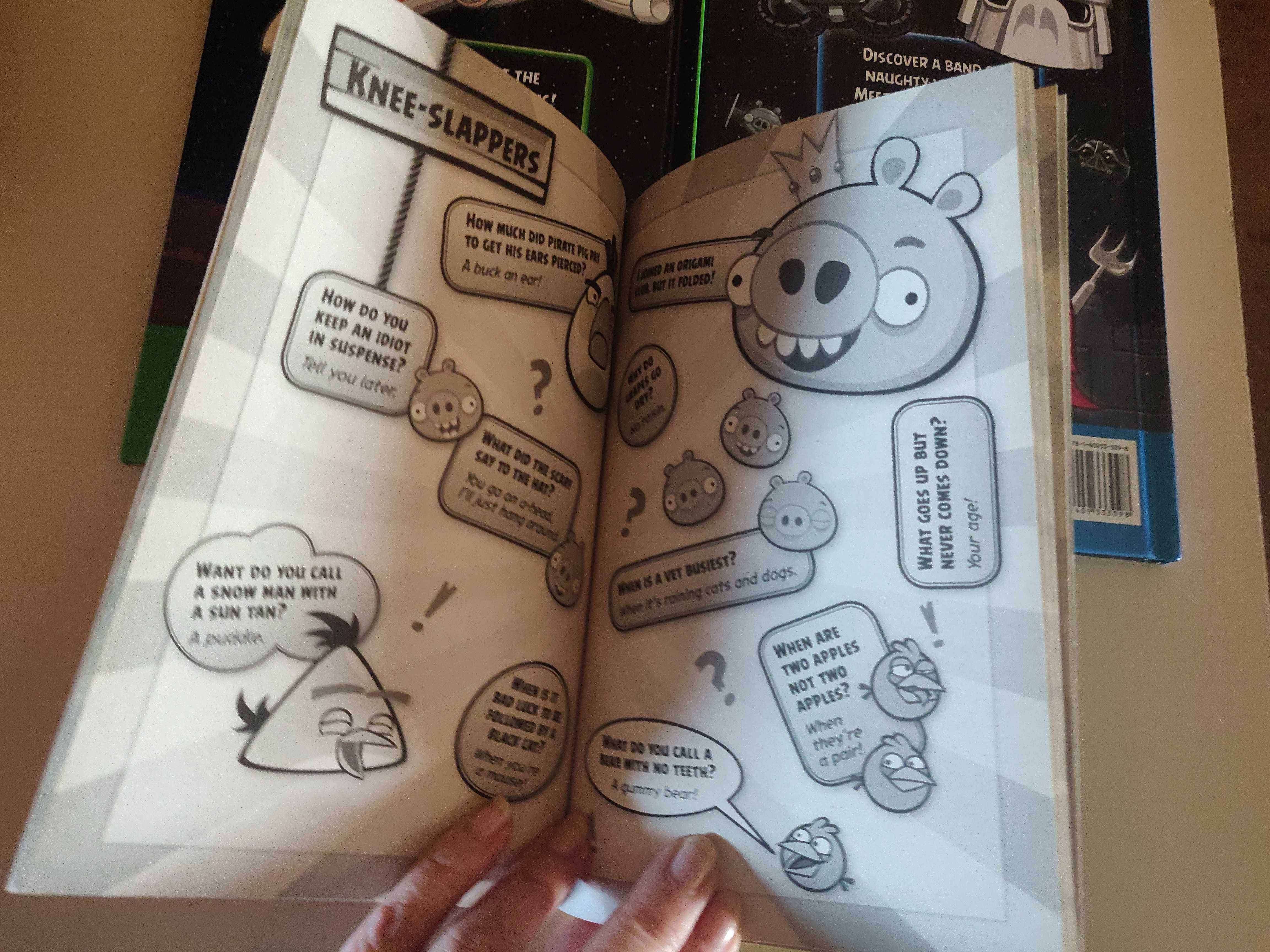 Angry birds książeczki i 2 DVD z bajkami