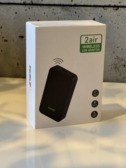 Carlink 5.0 2air BEZPRZEWODOWY adapter do Apple Car i Android Auto