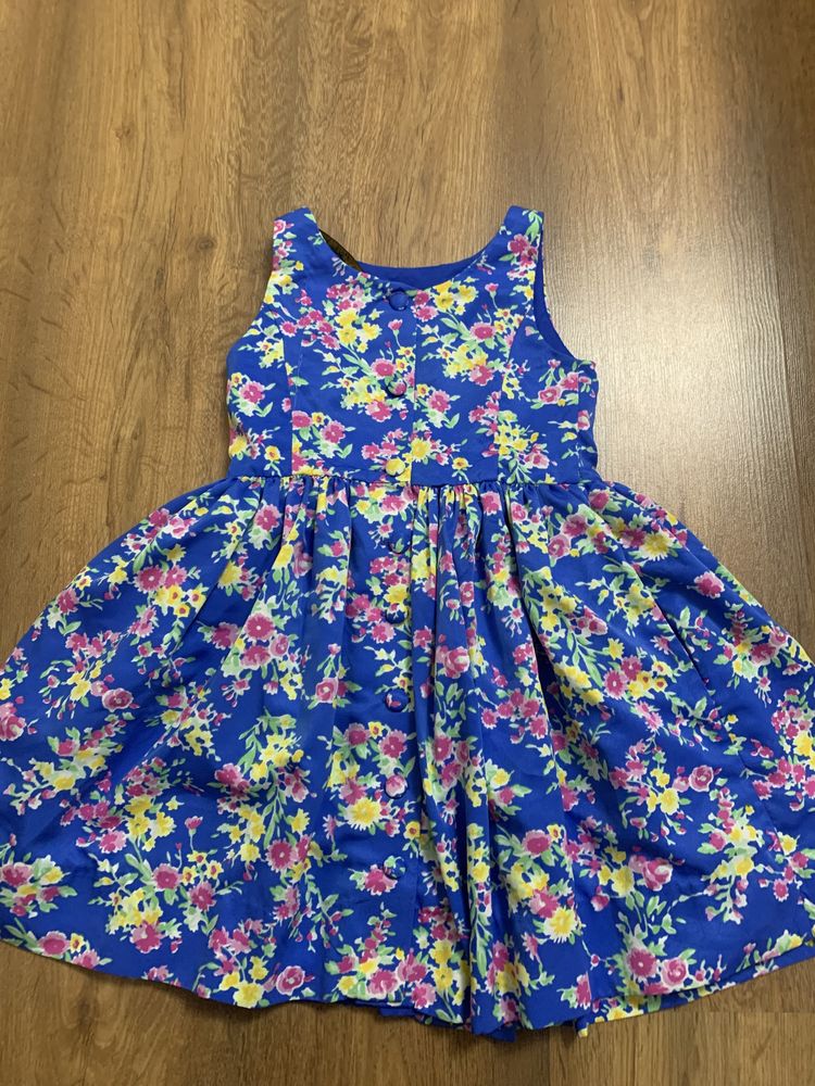 Фирменное стильное платье на девочку 4 года POLI RALPH LAUREN