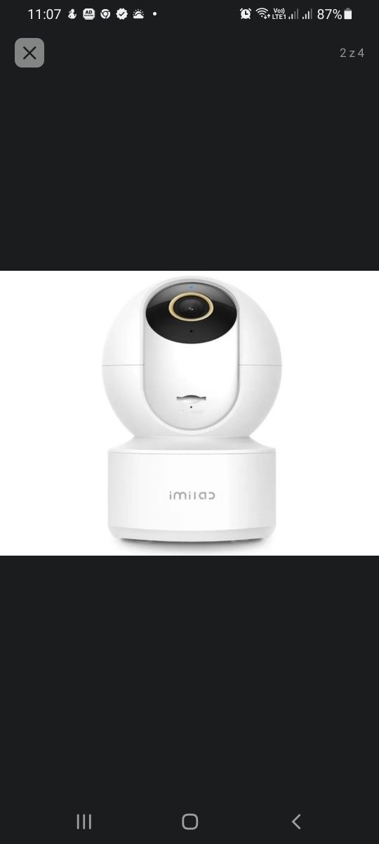 Kamera 4K Imilab C21 1440P 4MP 360° cena takiej 199zl

Inteligentna ka