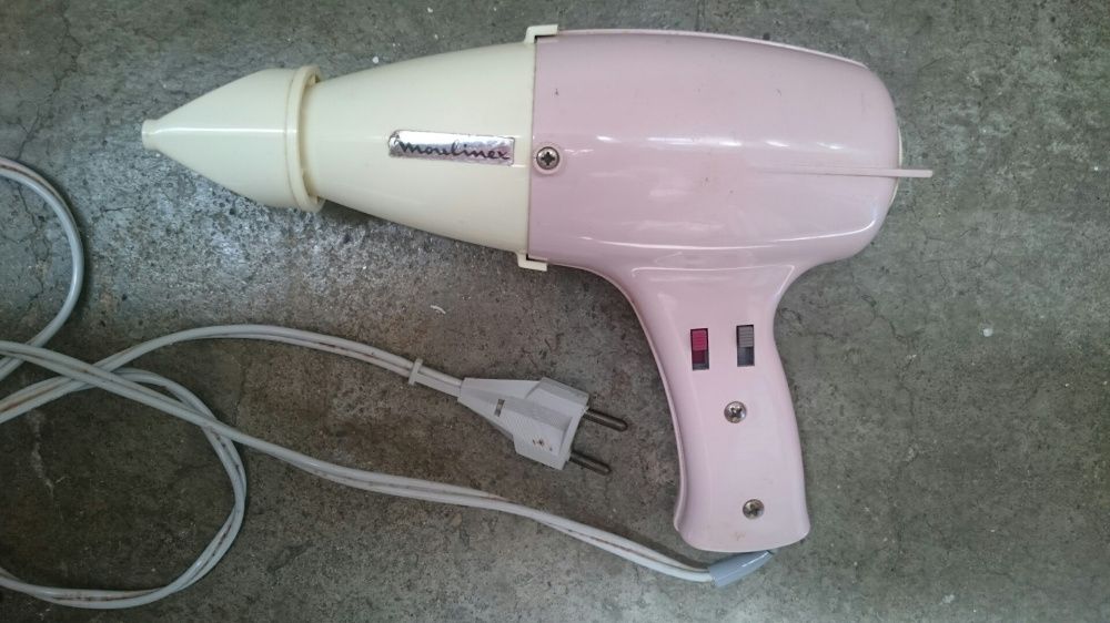 Secador Moulinex Rosa vintage