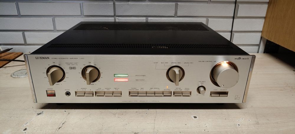 Wzmacniacz LUXMAN L-410 DouB. Hi-fi stereo PreAmp