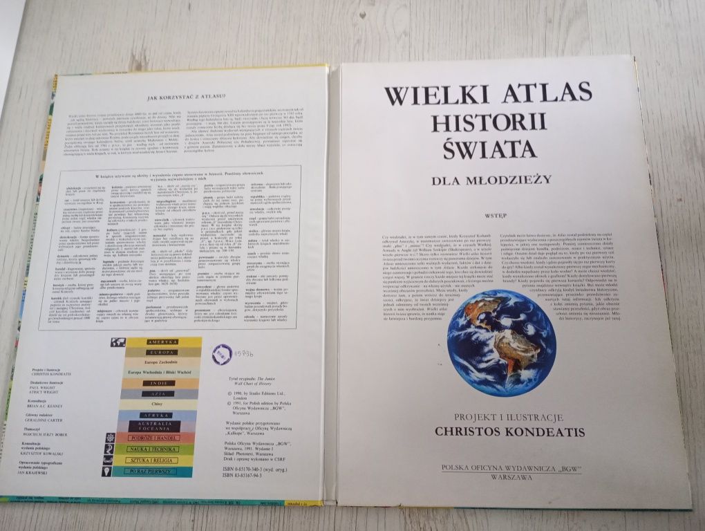 Wielki Atlas Historii Świata dla młodzieży