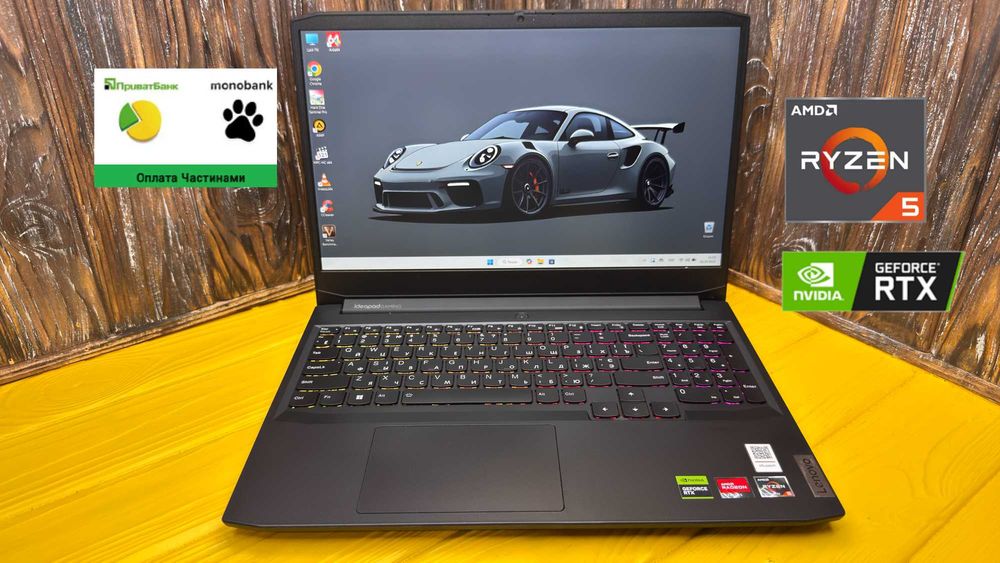 Потужний Геймерський Ноутбук Lenovo Ideapad Gaming 3 15ACH6 /ГАРАНТІЯ