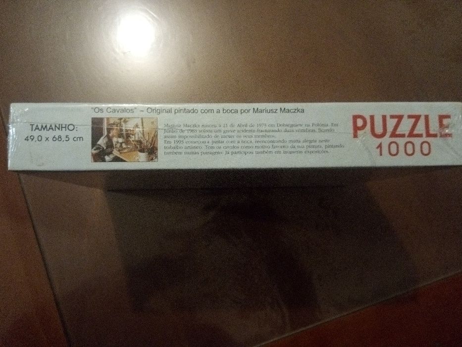 Puzzle novo 1000 peças