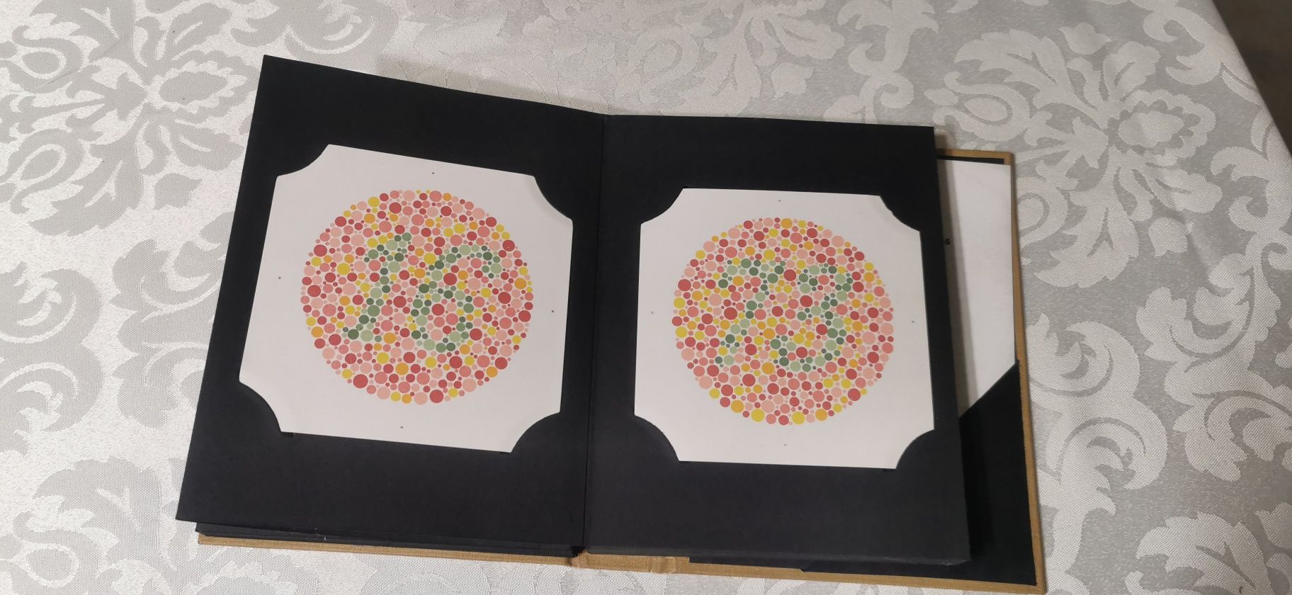 Test na Daltonizm, test S. Ishihara, tablice, Kanehara Shuppan, Japan