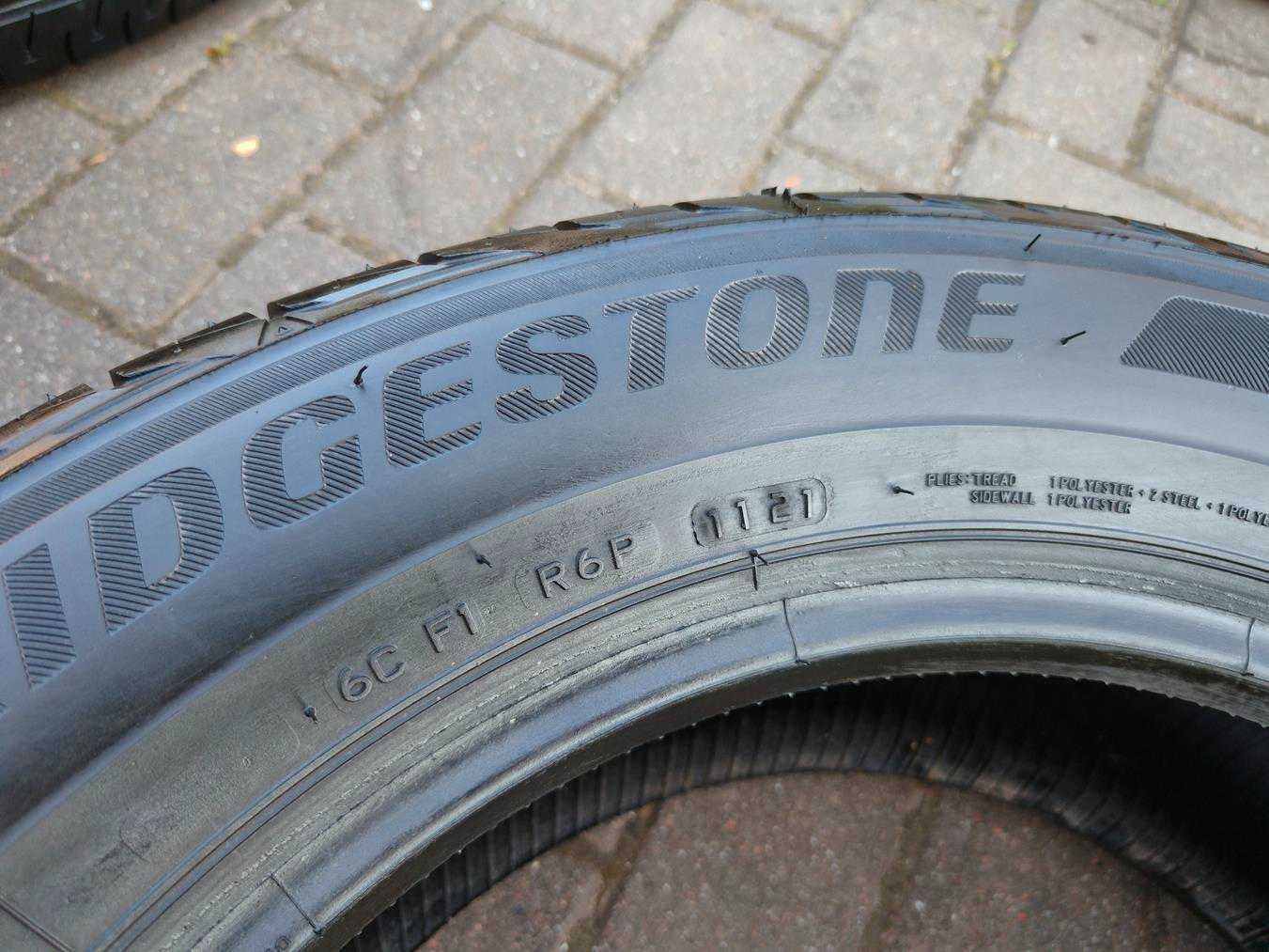 215/60 99V R16 BRIDGESTONE T001 7.5mm 2021r Letnie 2szt jak NOWE Opony