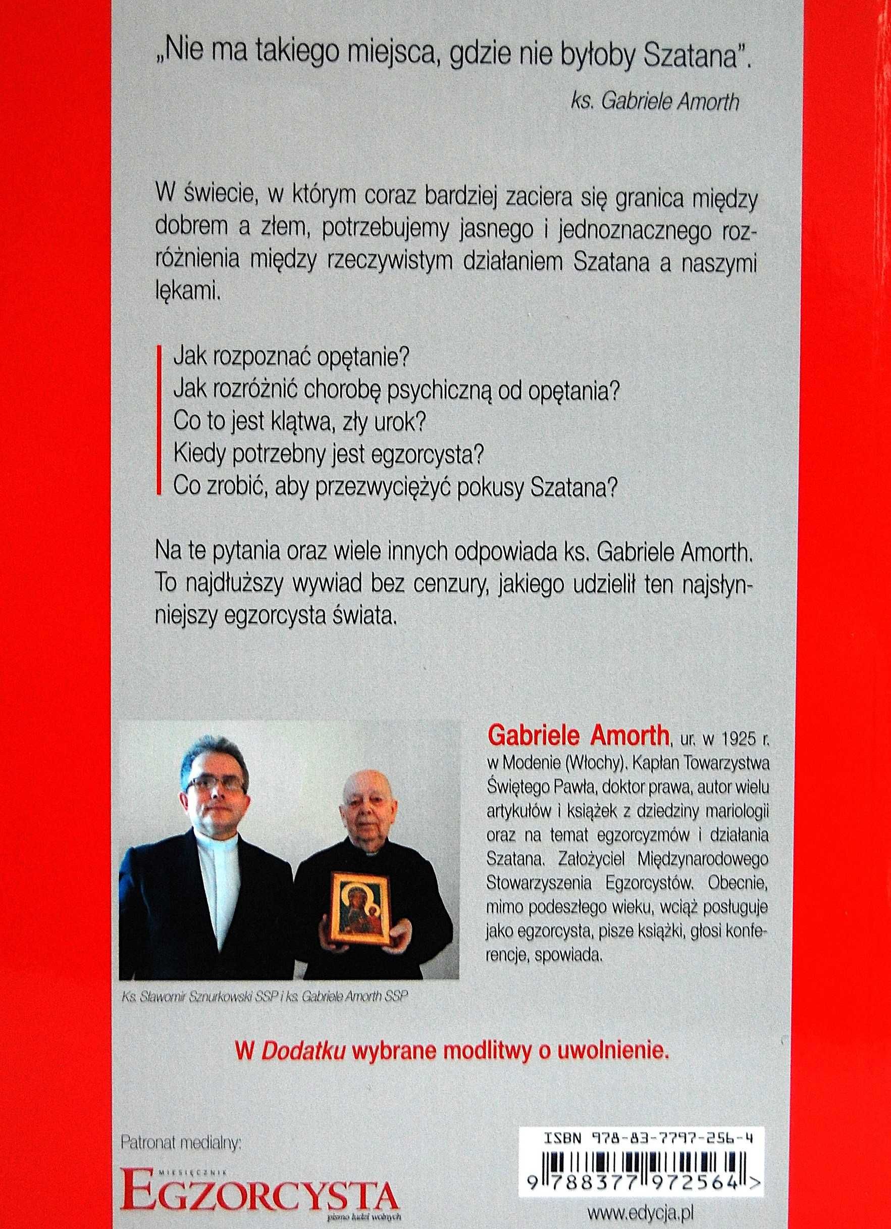 Ks. Gabriele Amorth Spotkałem Szatana, nowa, egzorcysta, egzorcyzmy
