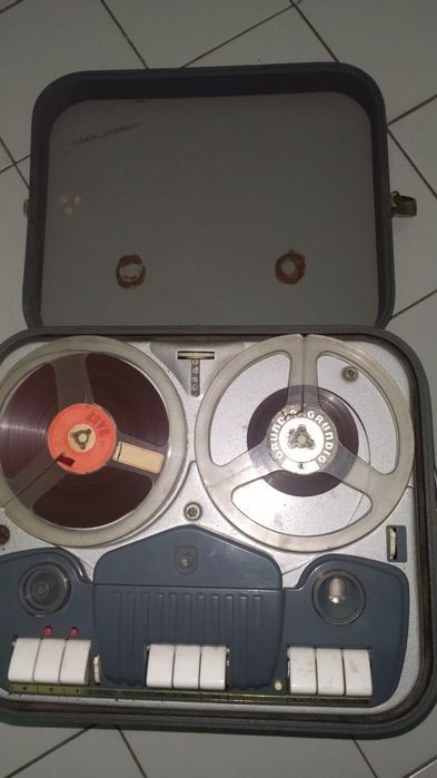 Gravador reprodutor de som 1960