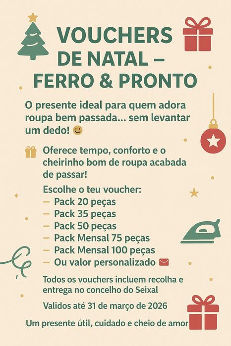 Lavamos, secamos e passamos