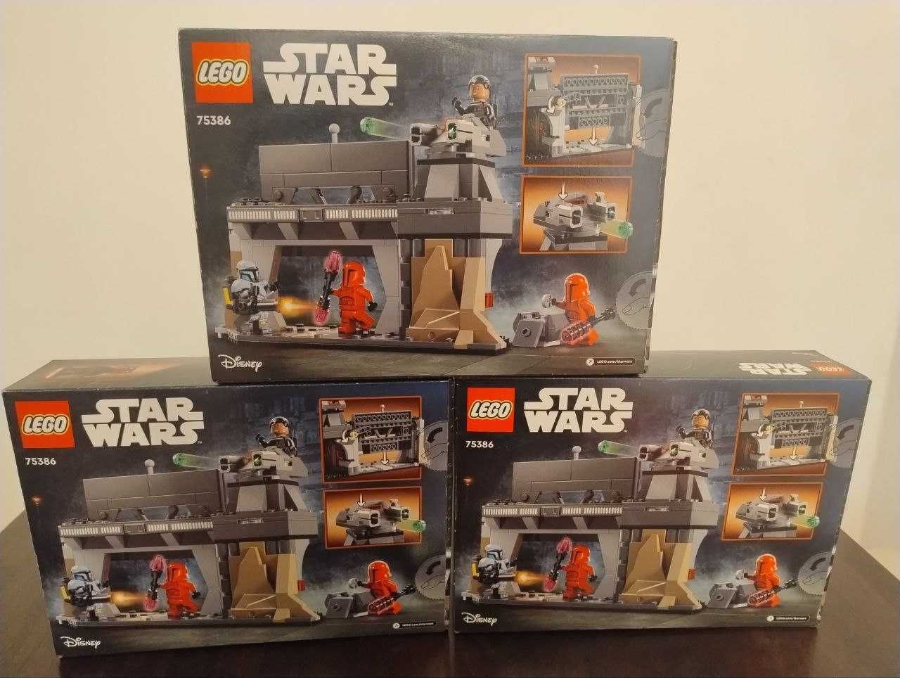 Конструктор LEGO Star Wars 75386 Бой Паз Визсла и Мофф Гидеон